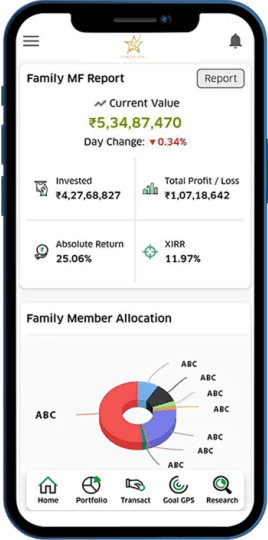 Mobile app preview screen of Starthy Asset Services Private Limited